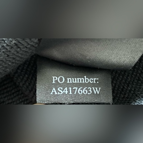 AllSaints Biggy Logo Sweatshirt Men’s XXL Black Oversized Crewneck Pullover - Picture 11 of 12